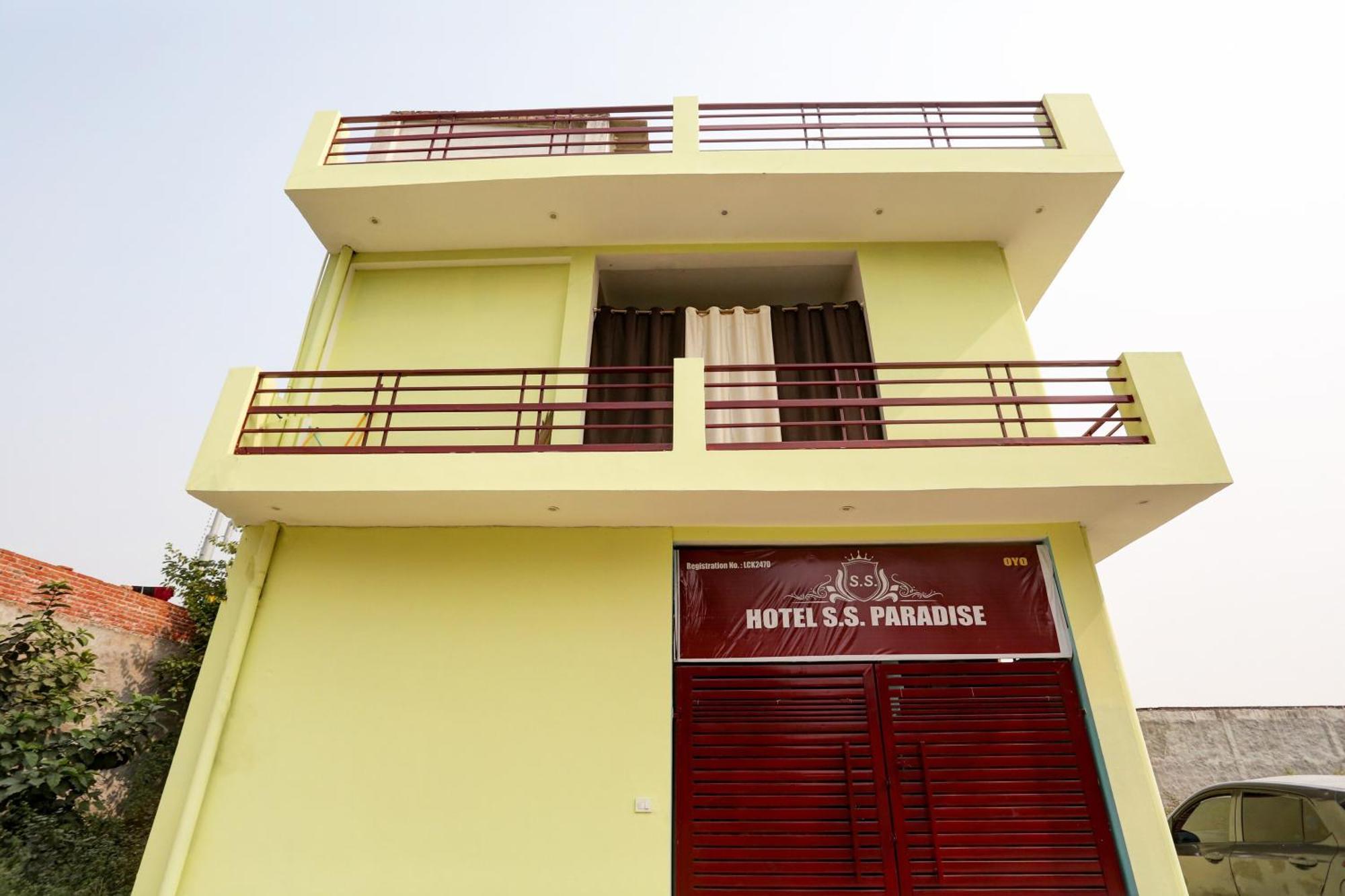 Hotel Ss Paradise Lucknow Eksteriør billede